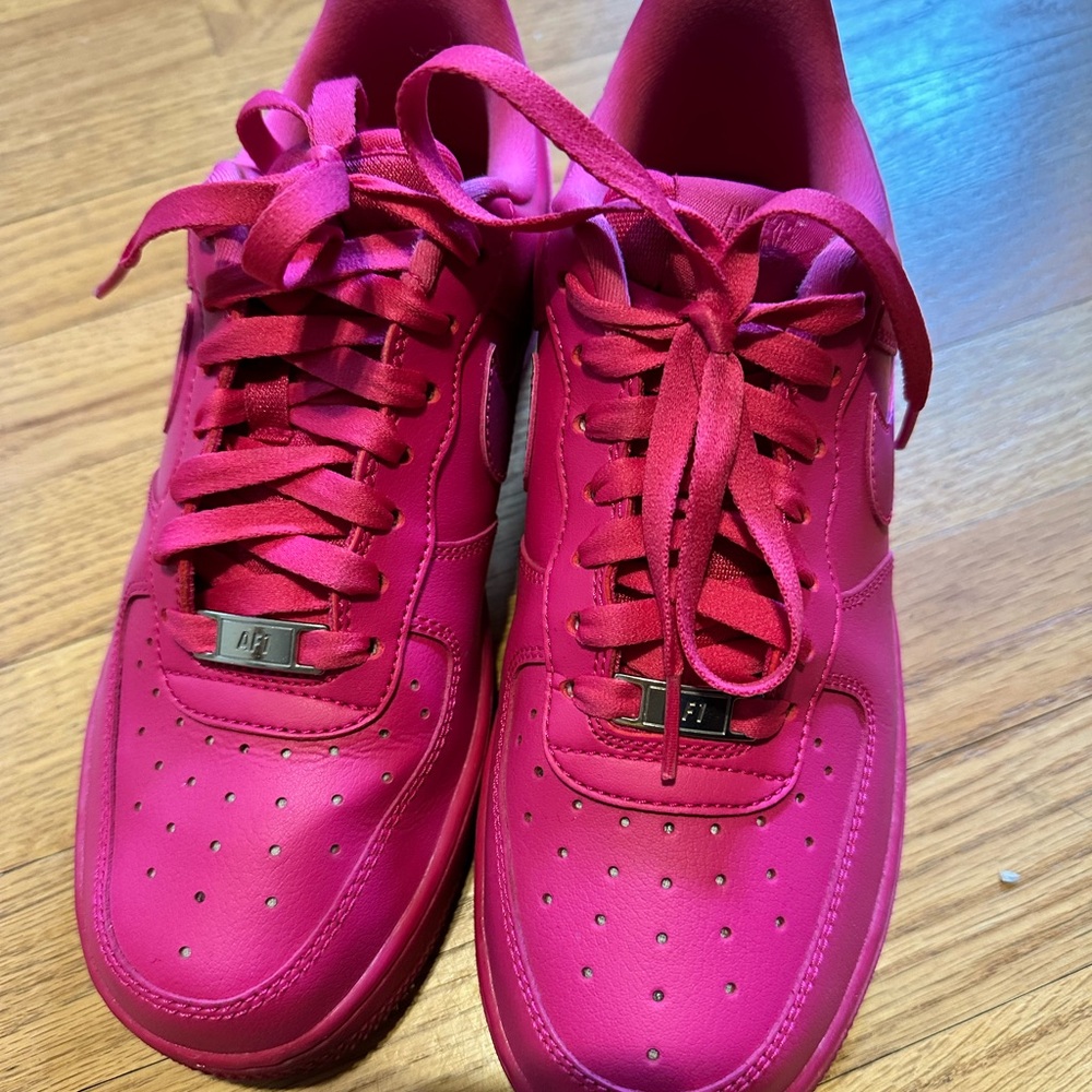 Nike Hot Pink Air Force Ones